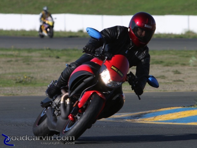 Mike on Buell 1125CR through turn 9a @ Buell Inside Pass Track Day Infineon Mike on Buell 1125CR through turn 9a @ Buell Inside Pass Track Day Infineon